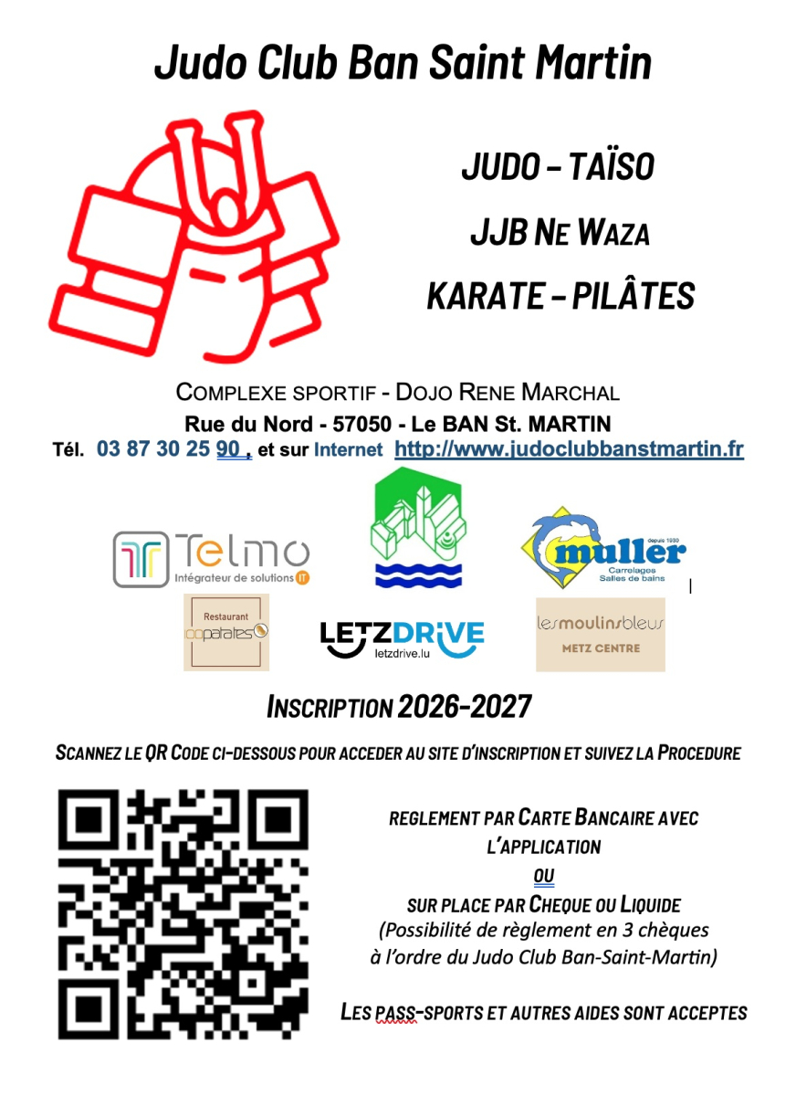 Pour t'inscrire facilement !