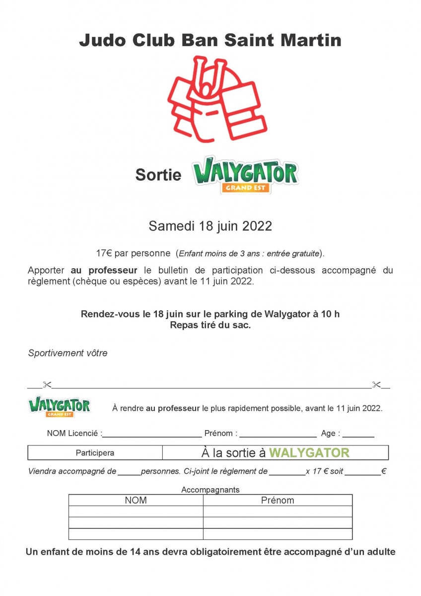 Walygator c'est parti !